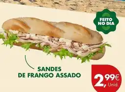 Pingo Doce Dia - sandes de frango assado promoção