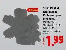 Lidl Silvercrest - conjunto de protetores para frigideira promoção