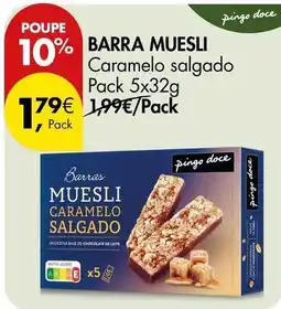 Pingo Doce Pingo doce - barra muesli promoção