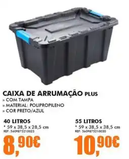 Armazéns Reis Caixa de arrumação plus promoção