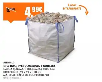 Allbuild big bag p/escombros 1 tonelada