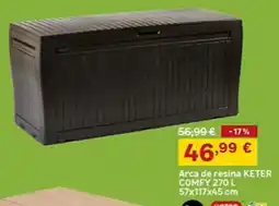Leroy Merlin Arca De Resina Keter Comfy promoção