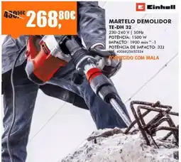 Armazéns Reis Einhell martelo demolidor te-dh 32 promoção