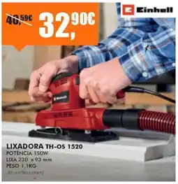 Armazéns Reis Lixadora th-os 1520 einhell promoção