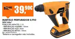 Armazéns Reis Martelo perfurador s/fio 20v litio promoção