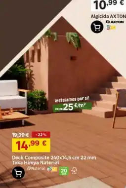 Leroy Merlin Deck Composite Teka Himya Material promoção