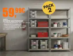Armazéns Reis Dutty estante galvanizada promoção