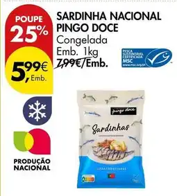 Pingo Doce Pingo doce - sardinha nacional promoção