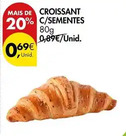Pingo Doce Croissant c/sementes promoção
