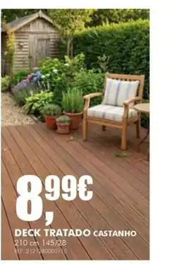 Armazéns Reis Deck tratado castanho promoção