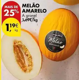 Pingo Doce A+ - melão amarelo promoção