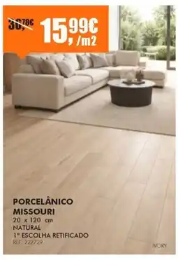 Armazéns Reis Porcelânico Missouri promoção