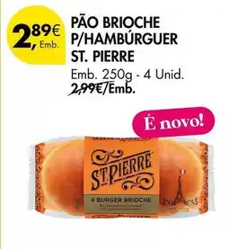 Pingo Doce Pão brioche p/hambúrguer promoção