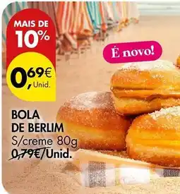 Pingo Doce Bola de berlin promoção