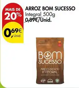 Pingo Doce Bom sucesso - arroz promoção