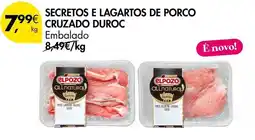 Pingo Doce Elpozo - secretos e lagarto de porco cruzado duroc promoção