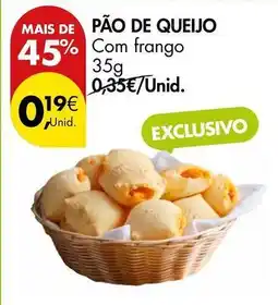 Pingo Doce com - pão de queijo promoção