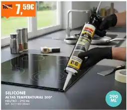 Armazéns Reis Soudal silicone altas temperaturas 300° promoção