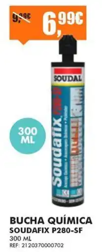 Armazéns Reis Bucha química soudafix p280-sf promoção