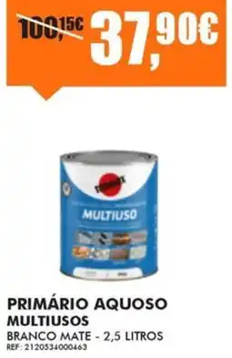 Armazéns Reis Primário Aquoso Multiusos Branco Mate promoção
