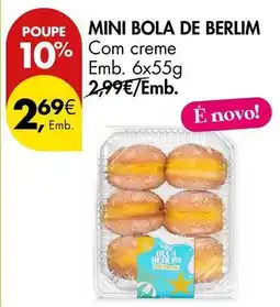 Pingo Doce Mini - bola de berlim promoção