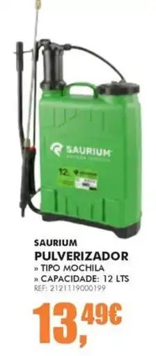 Armazéns Reis Saurium pulverizador tipo mochila promoção