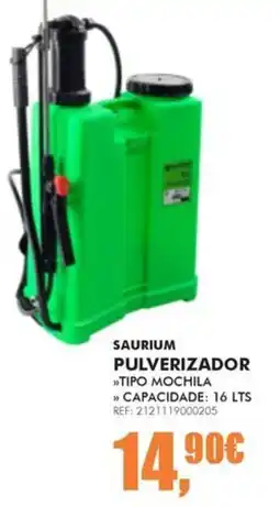 Armazéns Reis saurium pulverizador tipo mochila promoção