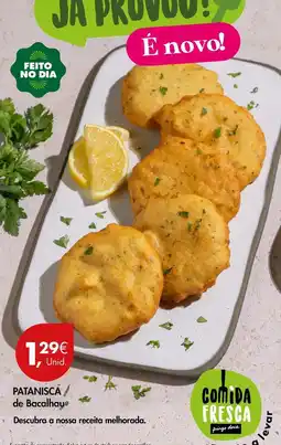 Pingo Doce Dia - patanísca/de baccalagu promoção