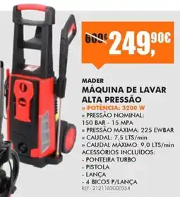 Armazéns Reis Mader Máquina De Lavar Alta Pressão promoção