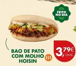 Pingo Doce Pato - bao de com molho promoção