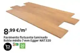 Leroy Merlin Pavimento flutuante laminado Egger promoção