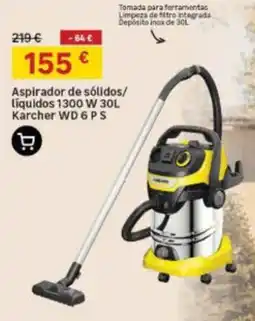 Leroy Merlin Aspirador De Sólidos / Líquidos Karcher WD 6 PS promoção