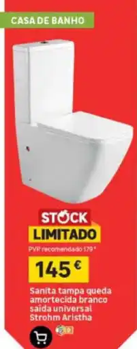 Leroy Merlin Sanita Tampa Queda Amortecida Branco Saída Universal Strohm Aristha promoção