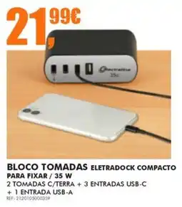 Armazéns Reis Bloco tomadas eletradock compacto promoção