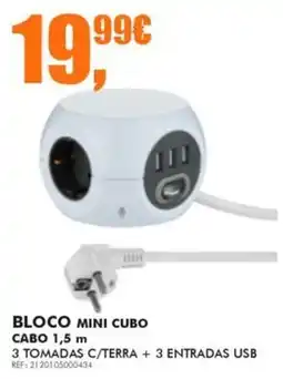 Armazéns Reis Bloco mini cubo promoção