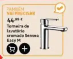 Leroy Merlin Torneira de lavatório cromado sensea easy m promoção