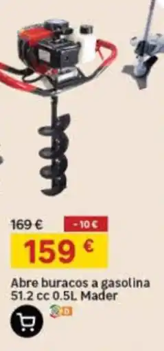 Leroy Merlin Abre buracos a gasolina 51.2 cc 0.5L Mader promoção