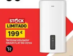 Leroy Merlin Termoacumulador haier flat 80 litros promoção