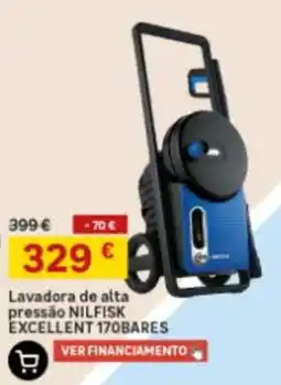 Leroy Merlin Lavadora de alta pressão nilfisk excellent 170bares promoção