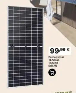 Leroy Merlin Painel solar JA Solar Topcon 605 W promoção