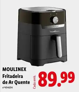 Lidl Moulinex fritadeira de ar quente promoção