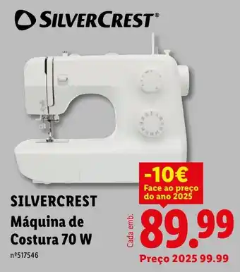 Silvercrest máquina de costura 70 w