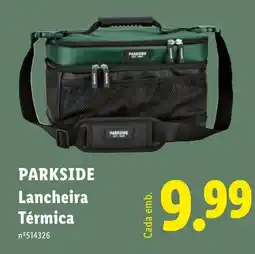 Lidl Parkside lancheira térmica promoção