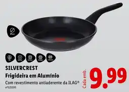 Lidl silvercrest frigideira em alumínio promoção