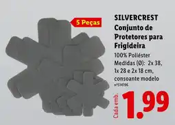 Lidl silvercrest conjunto de protetores para frigideira promoção