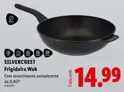 Lidl Silvercrest frigideira wok promoção