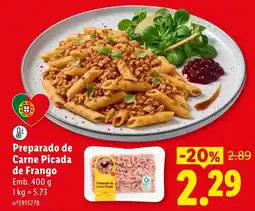 Lidl Preparado de Carne Picada de Frango promoção