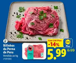 Lidl Bifinhos da Perna de Peru promoção