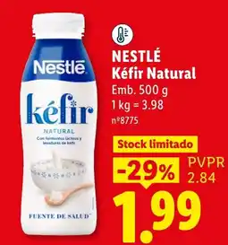 Lidl Nestlé Kéfir Natural promoção