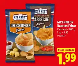 Lidl Mcennedy batatas fritas promoção